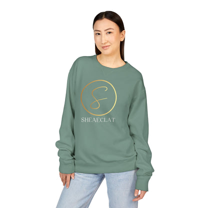 "Shea Eclat Gold Logo" Unisex Crewneck Sweatshirt