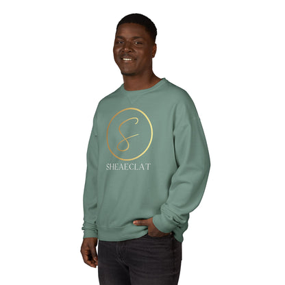 "Shea Eclat Gold Logo" Unisex Crewneck Sweatshirt