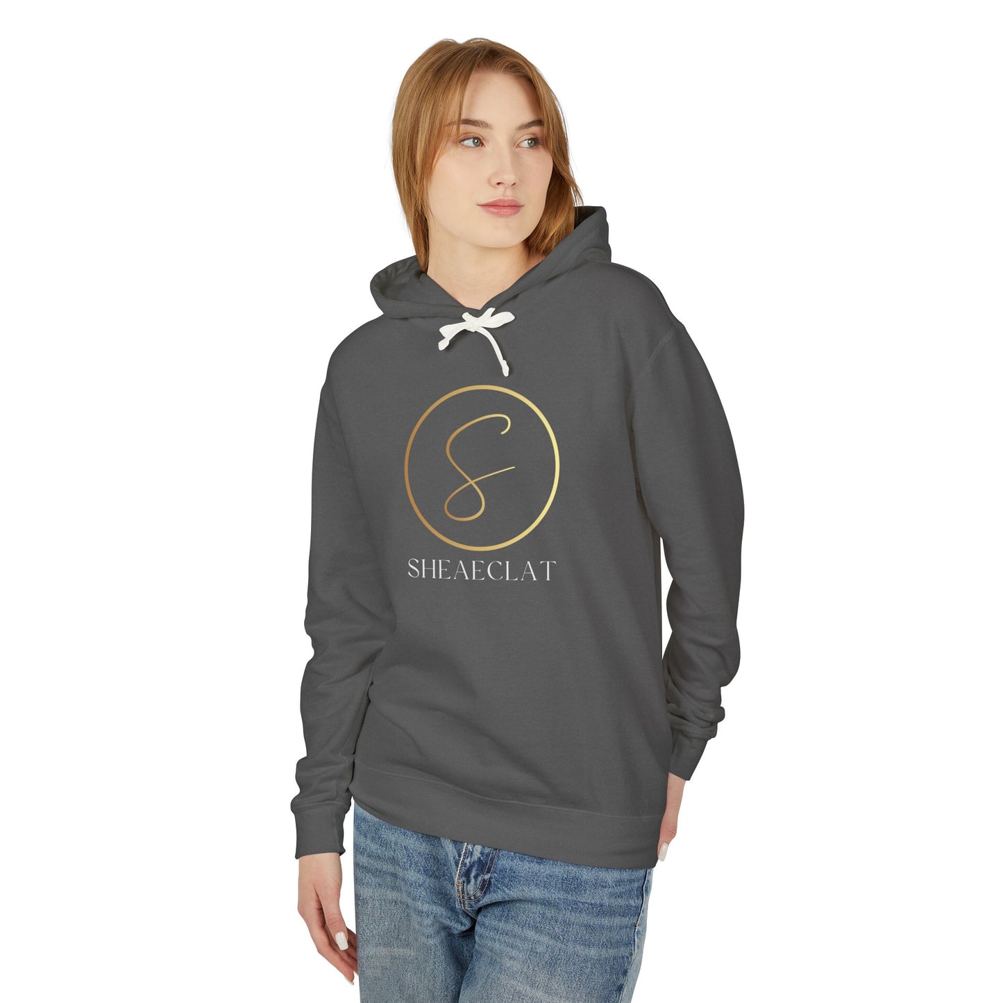 "Shea Eclat Gold Logo" Unisex Hooded Sweatshirt