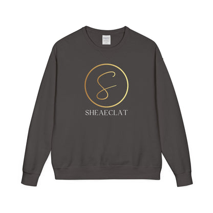 "Shea Eclat Gold Logo" Unisex Crewneck Sweatshirt