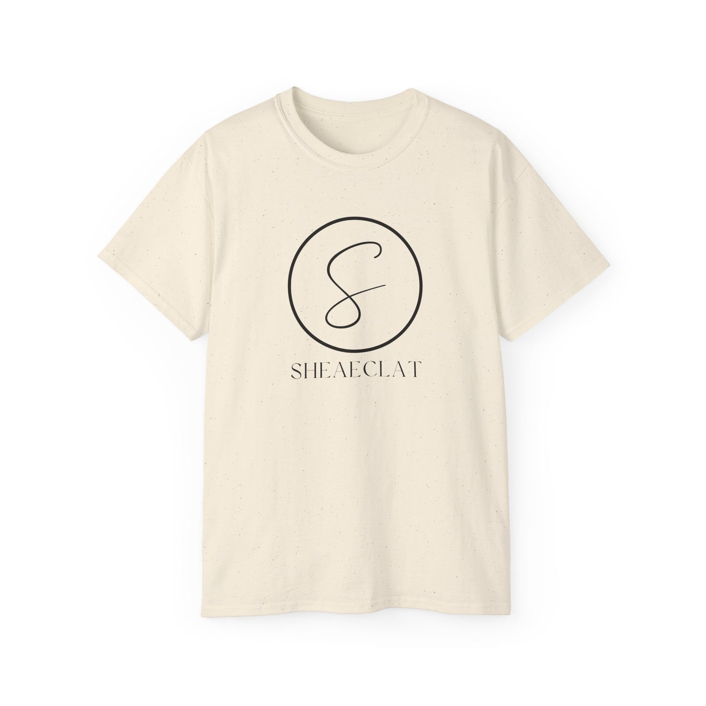 "Shea Eclat Black Logo" Print Unisex Tee
