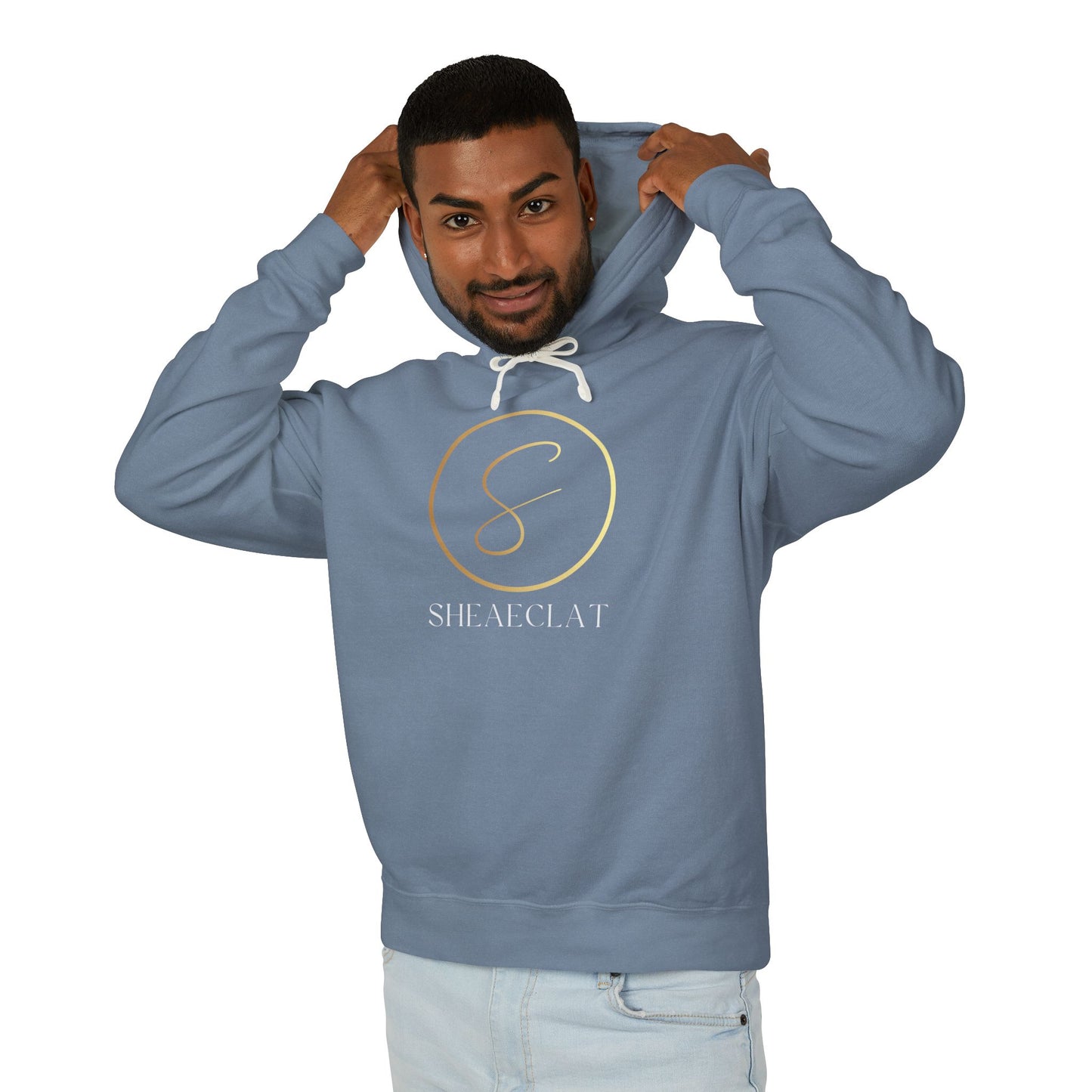 "Shea Eclat Gold Logo" Unisex Hooded Sweatshirt