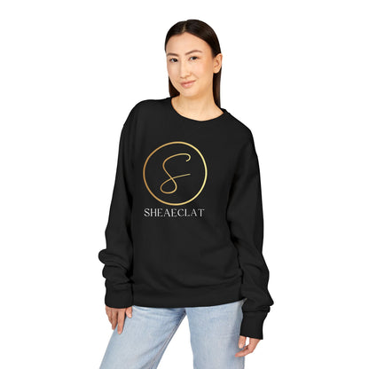 "Shea Eclat Gold Logo" Unisex Crewneck Sweatshirt
