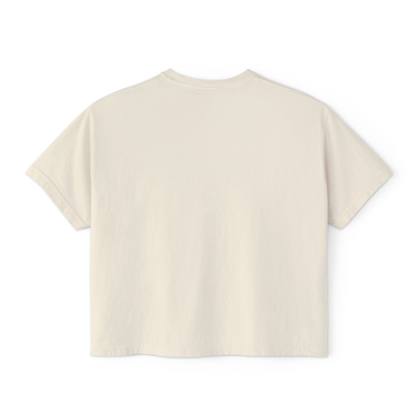 "Shea Eclat Gold Logo" Women's Boxy Tee