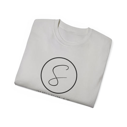 "Shea Eclat Black Logo" Print Unisex Tee