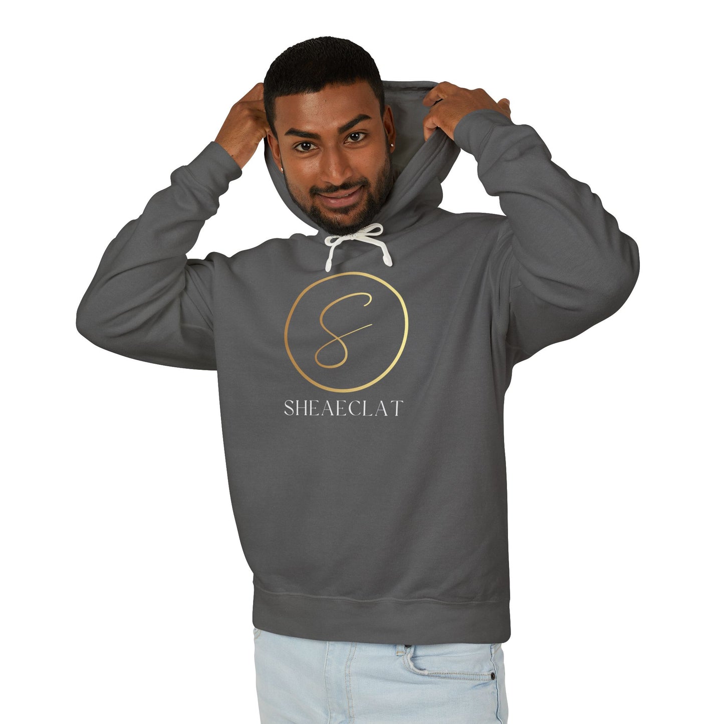 "Shea Eclat Gold Logo" Unisex Hooded Sweatshirt