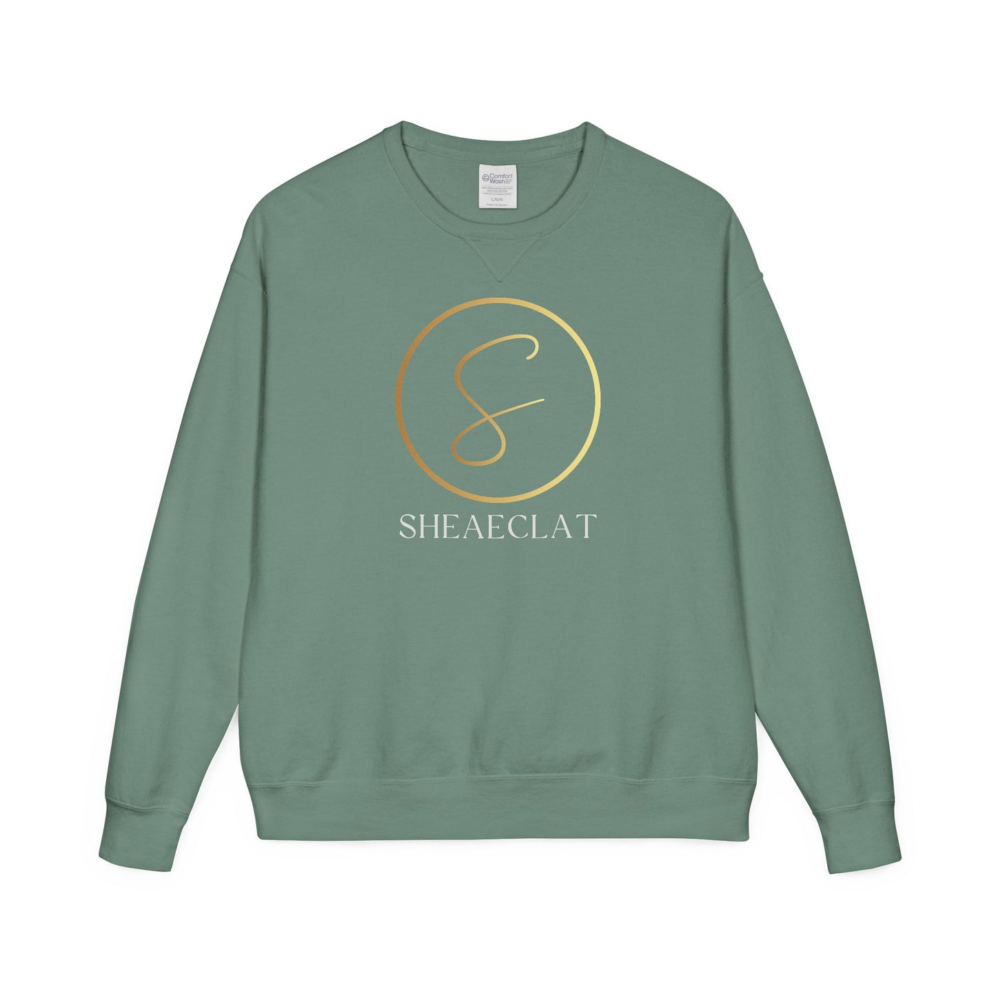 "Shea Eclat Gold Logo" Unisex Crewneck Sweatshirt