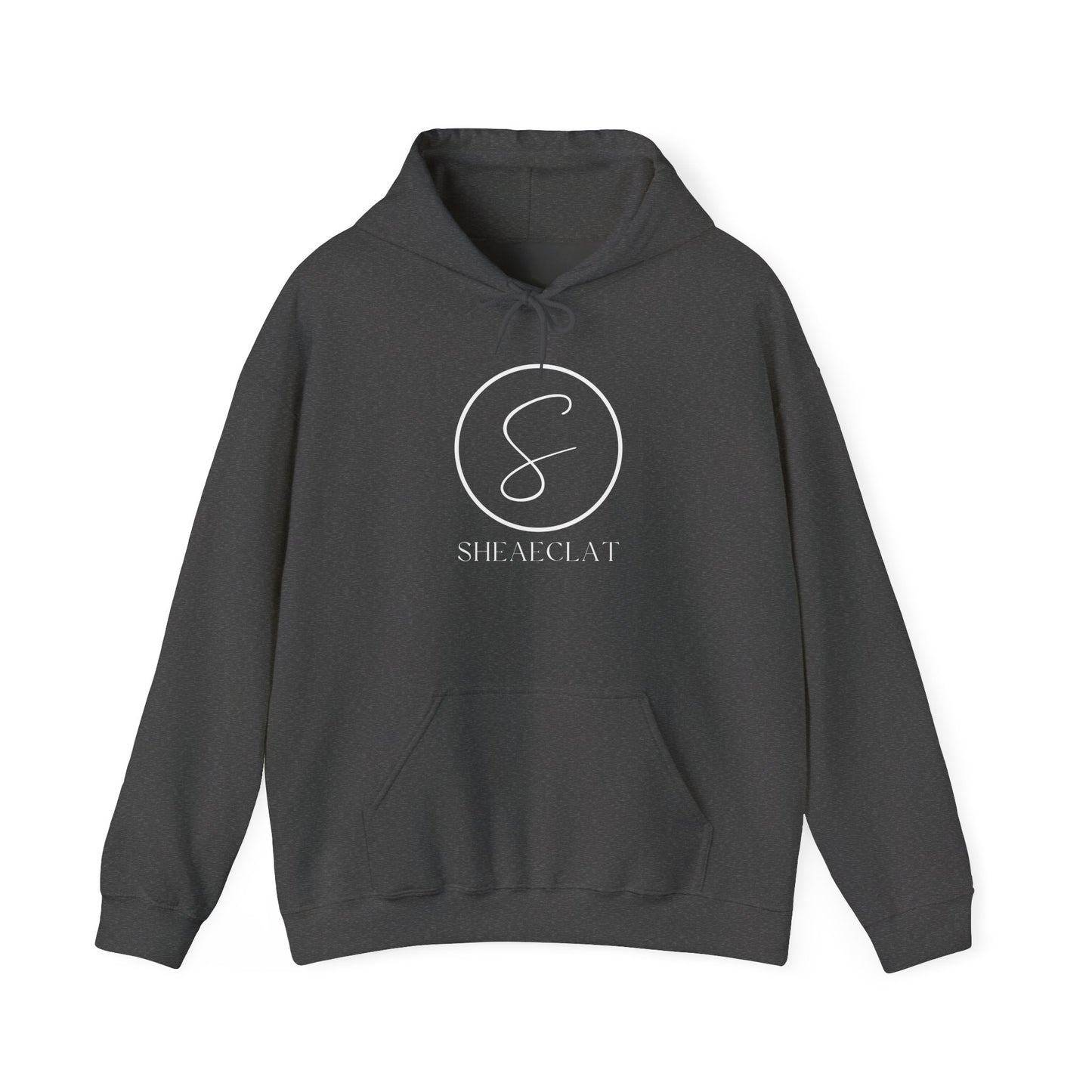 "Shea Eclat White Logo" Unisex Hooded Sweatshirt