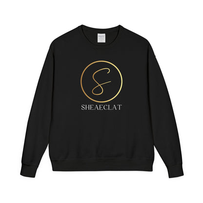 "Shea Eclat Gold Logo" Unisex Crewneck Sweatshirt