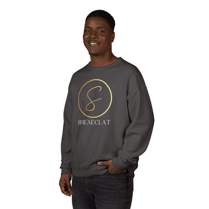 "Shea Eclat Gold Logo" Unisex Crewneck Sweatshirt